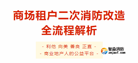 商場(chǎng)租戶(hù)二次消防改造全流程解析